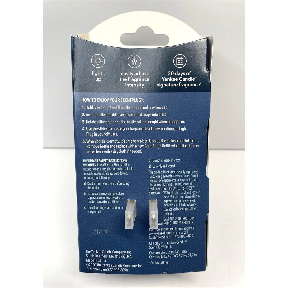 NEW Yankee Candle PRESENTS Light-Up Scent Plug-In Oil Diffuser Freshener Unit